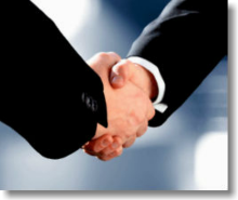 Business People shaking hands